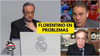 FLORENTINO PÉREZ EN LA MIRA. Acusan de traición a presidente del Real Madrid por audios | Cronómetro