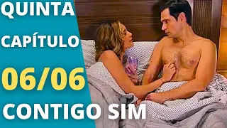 CONTIGO SIM CAPÍTULO DE HOJE QUINTA  06/06  SAMANTHA VAI PARA A CAMA COM DARIO