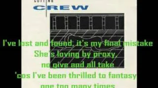 Cutting Crew - (I Just) Died In Your Arms Tonight with Lyrics