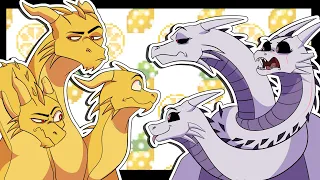 King Ghidorah & Queen Ghidoress (Godzilla Comic Dub)