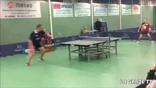 LA GARDE vs DOUAI / Match de maintien en N1 / Tennis de Table 2015