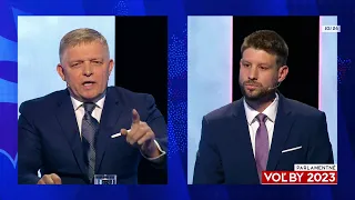 Sledujte Speciál ke slovenským volbám: Druhá politická debata lídrů i komentátorů ve studiu