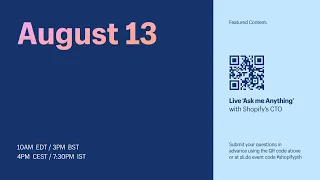 Shopify Partner Town Hall— August 2020