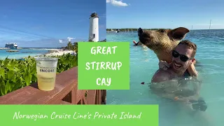 Great Stirrup Cay and Swimming with Pigs - Norwegian Cruise Line