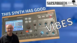 Mayer Vibes VA/Wavetable Synthesizer - Compact But Big Sound | Superbooth 2023
