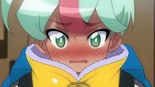 What's she doing! Quadra in love? Beyblade burst quadstrike ep3 preview