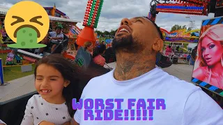 GOING ON THE WORST RIDE IN THE FAIR