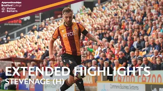 EXTENDED HIGHLIGHTS: Bradford City v Stevenage