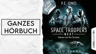 GANZES HÖRBUCH Space Troopers NEXT Neu Terra von P. E. Jones | Lübbe Audio | Gelesen v. Uve Teschner