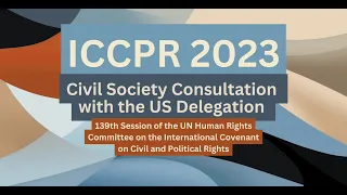 Civil Society Consultation on ICCPR 2023