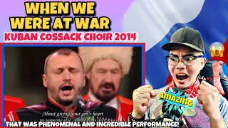 Viktor Sorokin - When we were at war Kuban Cossack Choir 2014 [English-Subtitles]  🇷🇺 (REACTION)