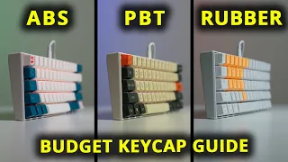 ABS vs PBT vs Rubber! What Are The Best Budget Keycaps in 2023? [RK61 Giveaway Closed]