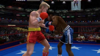 Rocky legends (PS2) Ivan Drago vs Buddy Shaw (Career Ivan Drago)