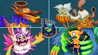 Wublin Island: All Rare Comparison (Rare Wublins update 12 - Rare Zuuker) | My Singing Monsters