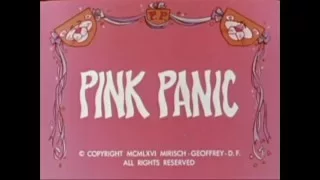 Pink Panther: PINK PANIC (TV version, laugh track)