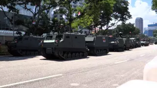 2015 Mobile column part 1, National Education Three, National Day Parade, Singapore