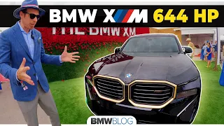 2023 BMW XM in Black Sapphire | Exterior & Interior Details, Specs