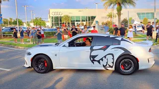 Sunset Car Show Pullouts, Launches, & Flybys!! - June 2023