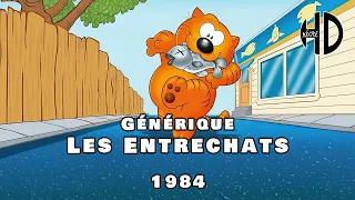 Générique des Entrechats (Heathcliff & the Catillac Cats) - 1984 - HD - NCOP