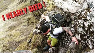 THE DEATH RIDGE - THE AONACH EAGACH RIDGE.