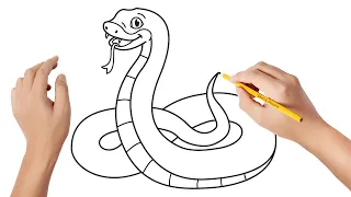 Comment dessiner un serpent