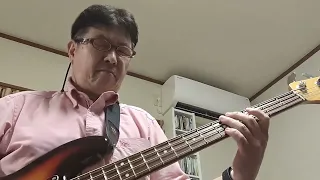 STOMP!　LOUIS　JHONSON【BASS COVER】ベース弾いてみた　1980年BROTHERS JOHNSON　LIGHT UP THE NIGHT 1曲目