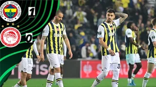 Fenerbahçe-Olimpiakos (1-0) UEFA Konferans Ligi Çeyrek Final Rövanş Maçı Özeti
