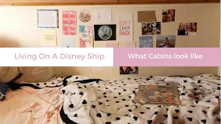 CREW CABIN TOUR ON A DISNEY SHIP