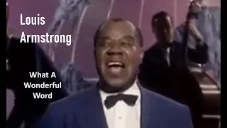 Louis Armstrong -  What A Wonderful Word - Imagens e áudio em HD -  Legendado em inglês e português
