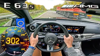 2023 Mercedes-AMG E63 S WAGON | TOP SPEED on AUTOBAHN!