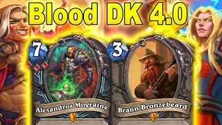 Blood DK 4.0 Is Stronger Than Frost Death Knight! March of the Lich King | Hearthstone