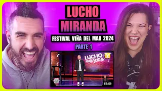 👉 LUCHO MIRANDA - FESTIVAL DE VIÑA DEL MAR 2024 | PARTE 1 | Somos Curiosos