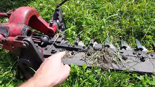 Cutting Hay With a Sickle Bar - Tips, Tricks, and Bad Weather