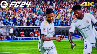 EAFC 24- Real Madrid Vs Villarreal - La Liga 23/24 Full Match | PS5 Gameplay 4K