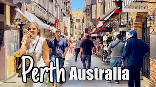 Perth City Tour: Western Australia Nov 2023| Elizabeth Quay Perth| 4k walking tour Perth Australia