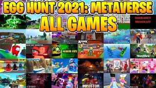 [🥚EVENT] ALL GAMES in Roblox Egg Hunt 2021: Metaverse Event (Leaks)