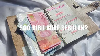 500 RIBU BUAT SEBULAN? EMANG CUKUP?! BUDGETING NOVEMBER