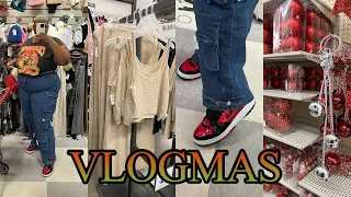 VLOGMAS 1 // A VERY CHAOTIC START TO VLOGMAS 🤣 + CHRISTMAS DECOR SHOPPING + ADVENT CALENDARS