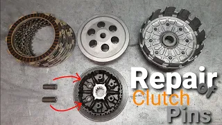 How to:  Repair of damaged clutch - KTM sx-f 450