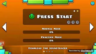 Geometry dash press start and nook em and power trip