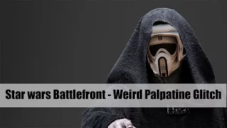 Star Wars Battlefront Weird Palpatine Glitch