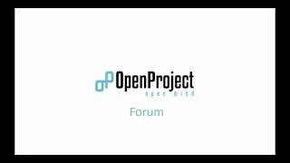 OpenProject - Forum