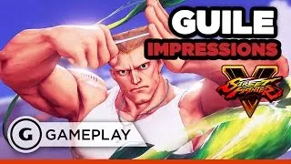 Street Fighter V - Guile Impressions from the New DLC