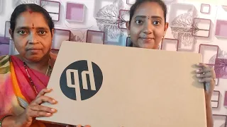 #My first ever Laptop Unboxing with my Mom and Bro/#see our happiness and excitement🤩❤️/#laptop