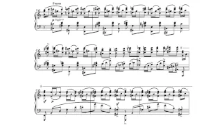 Rachmaninoff - Étude-Tableau op.39 no.6 "Little Red Riding Hood" Sheet Music