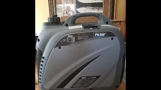 My first inverter generator- PULSAR G2319N 1800w / 2300w