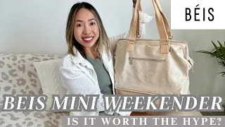 BEIS Mini Weekender Review | pros & cons, dupe carry on, is it worth $100?