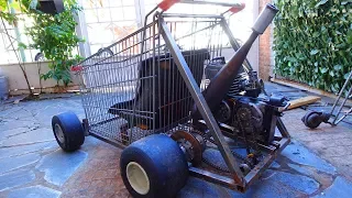 My GoKart in a SHOPPING cart | Part 1