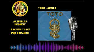 Toto   Africa Backing Track for Karaoke No Voice