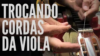 Luthier ensina TROCA DE CORDAS simples e eficaz - Pergunte ao Bolla Ep.3